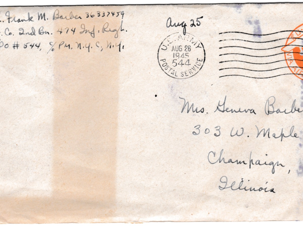 Saturday, August 25,&nbsp;1945