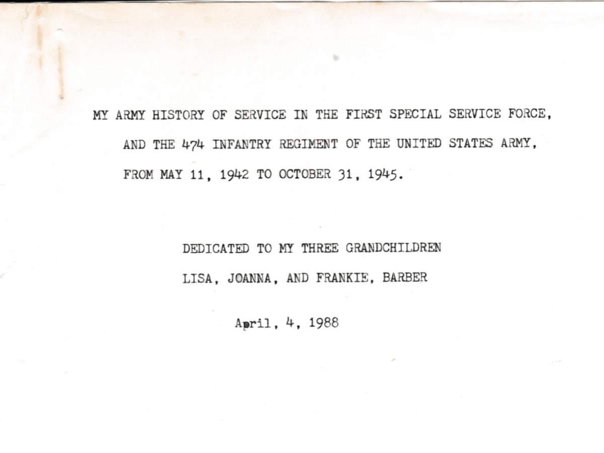 Snook’s Army History&nbsp;(Introduction)