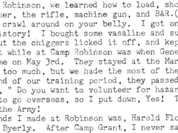 Snook’s Army History (Part&nbsp;4)